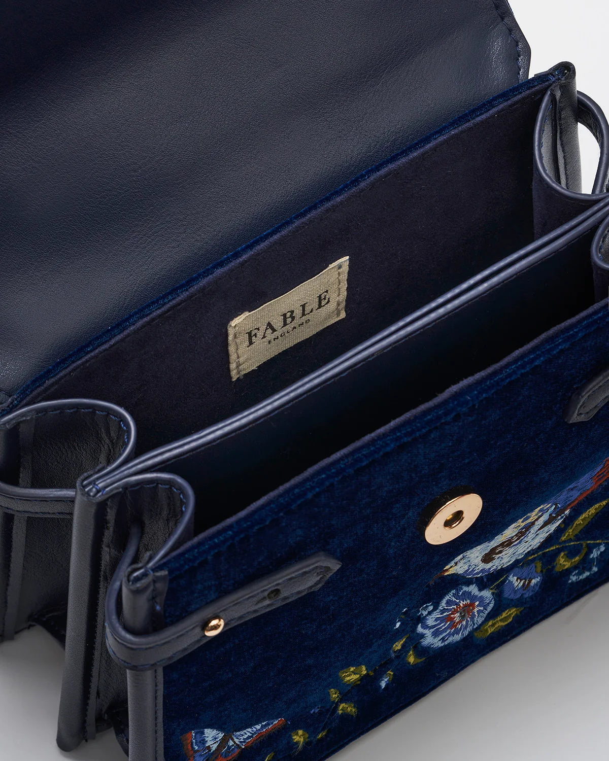 Eliza Nightingale Embroidered Top Handle Bag