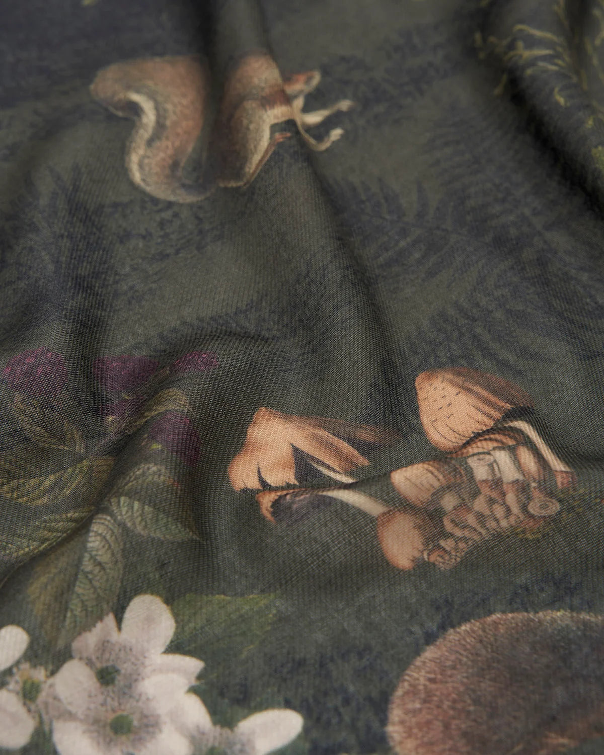 Woodland Meadow Large Rectangle Scarf
