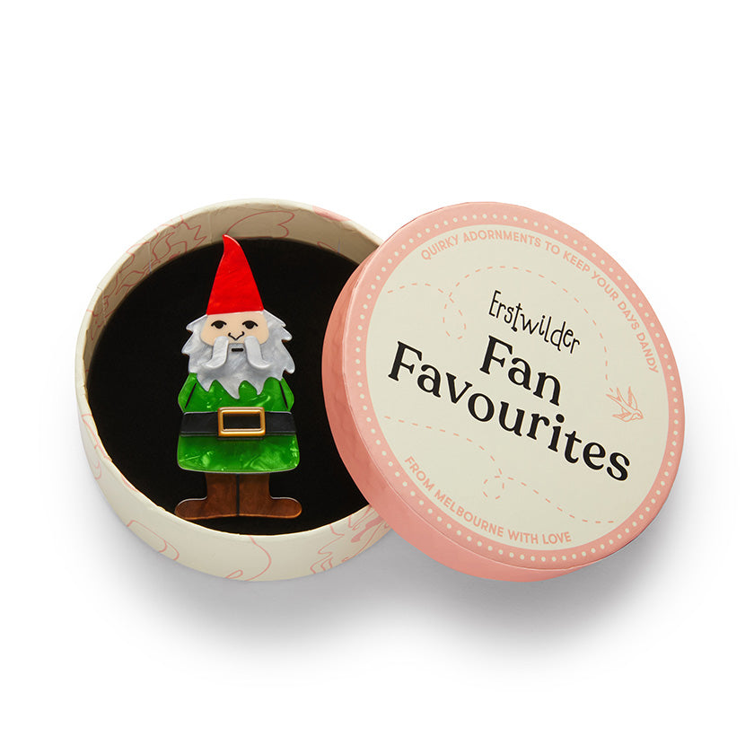 There's No Place Like Gnome Brooch