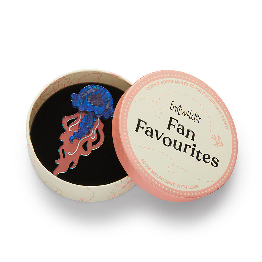 Slippin' Under Brooch