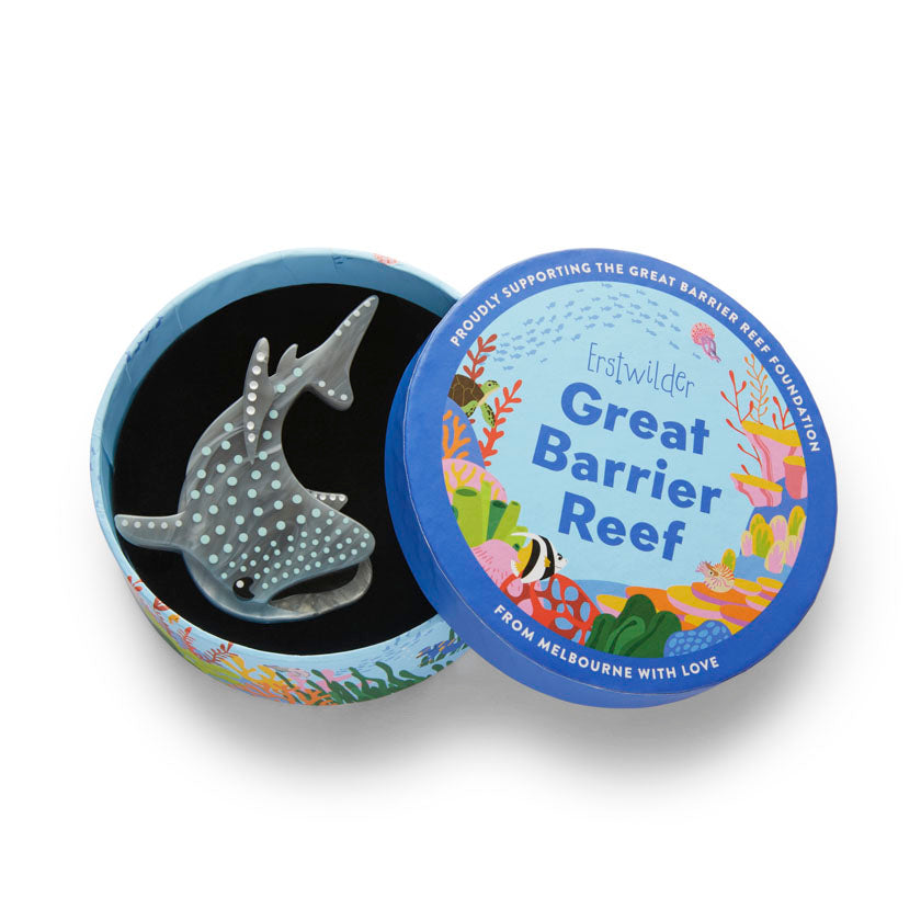 Whale Shark Brooch