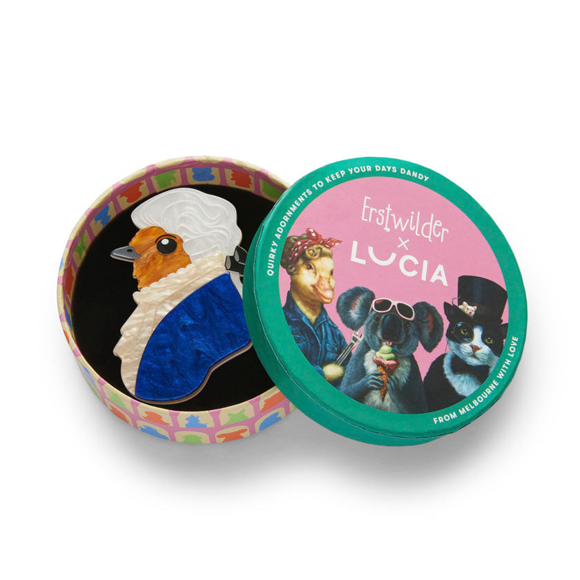 The Bureaucratic Bird Brooch