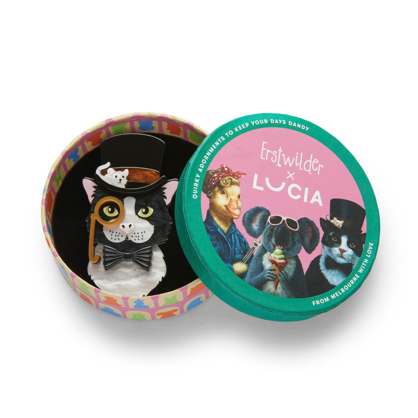 The Posh Pussycat Brooch