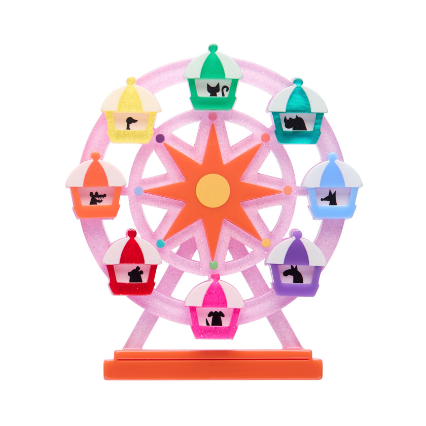 A Wheely Good View Brooch