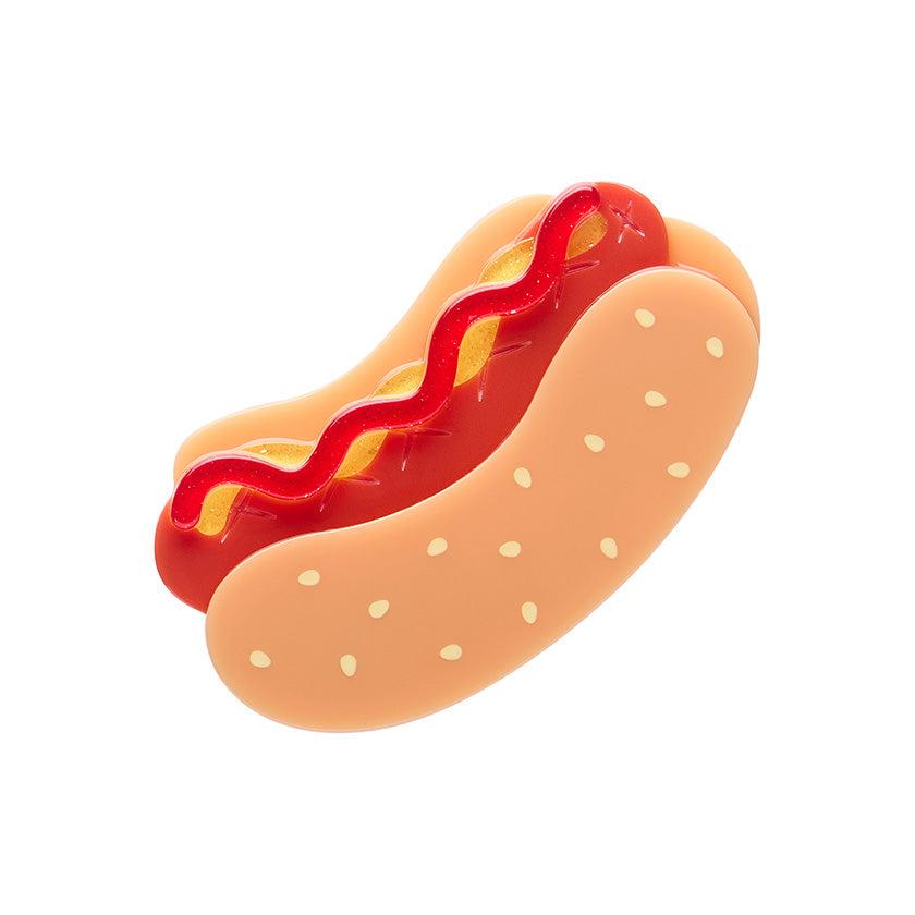 Hot Diggity Dog Brooch