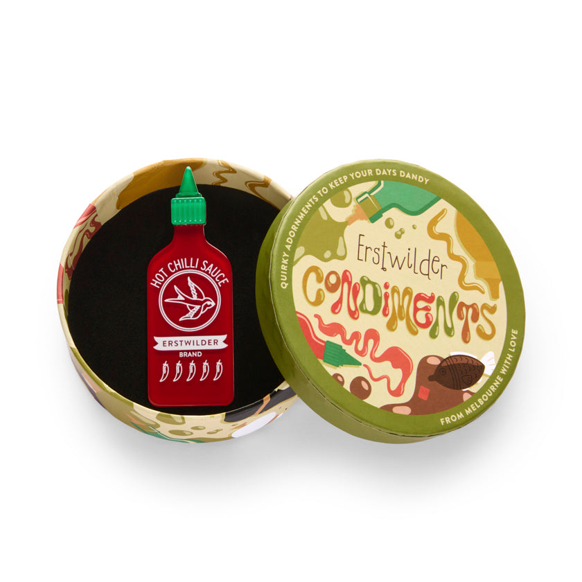 Turn Up the Heat Brooch