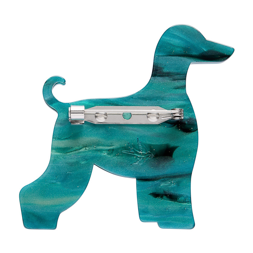 Ainslee the Afghan Hound Brooch