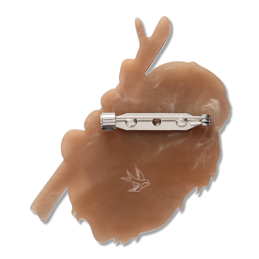 Pygmy Three-Toed Sloth Brooch