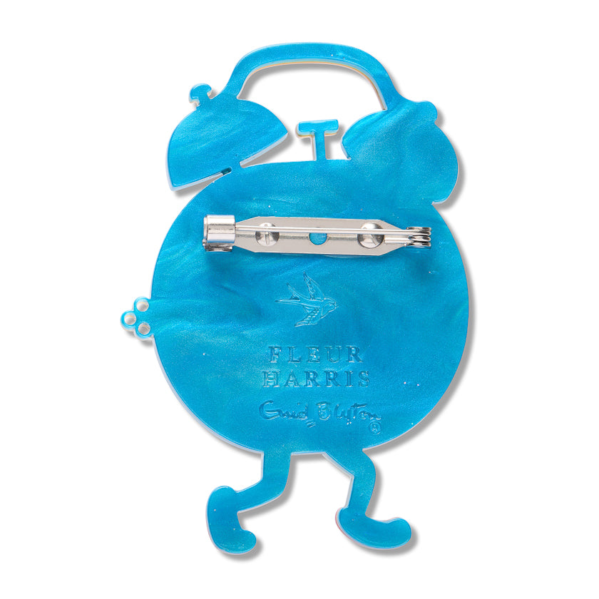 Silky's Clock Brooch