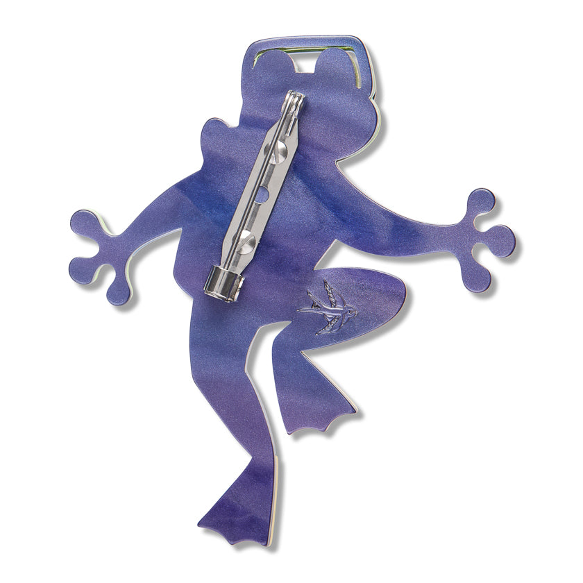 Slick Swimmer Brooch