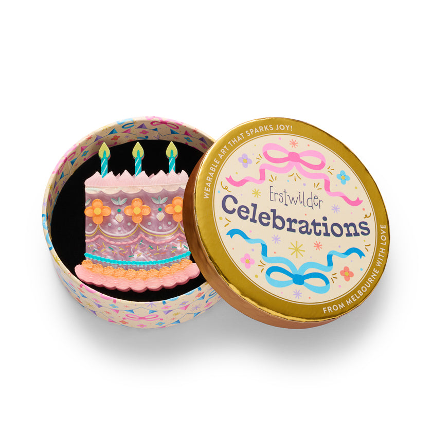 Hip Hip Hooray Brooch