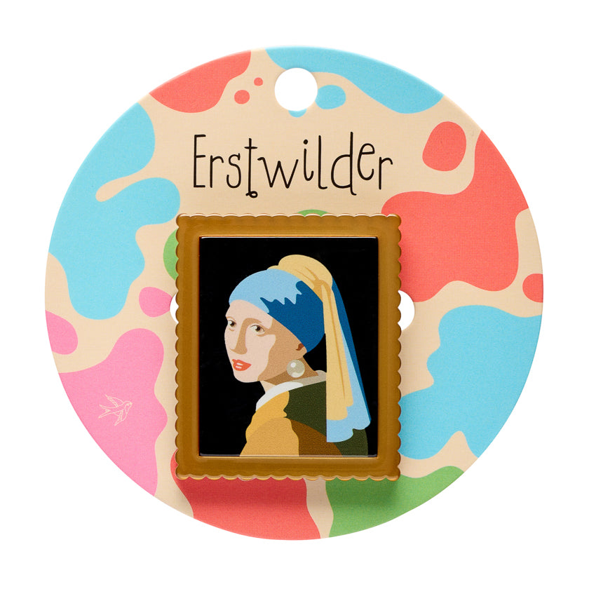Vermeer Mini Brooch - Erstwilder Simplified
