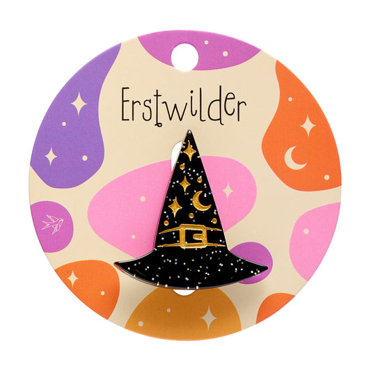 A Witchy Hat Mini Brooch - Erstwilder Simplified