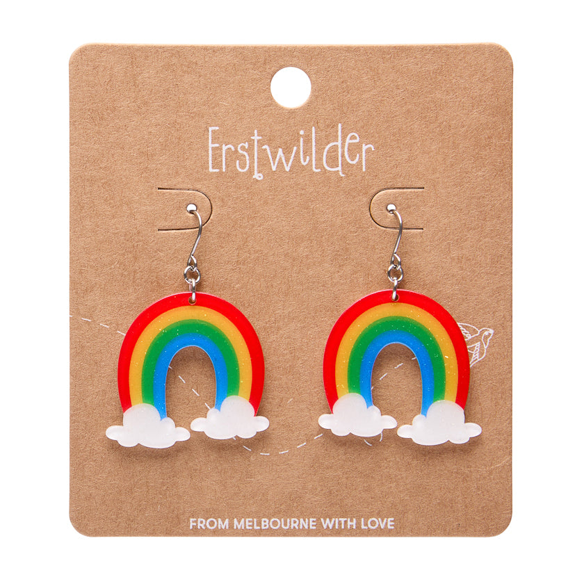 Rainbow Drop Earrings