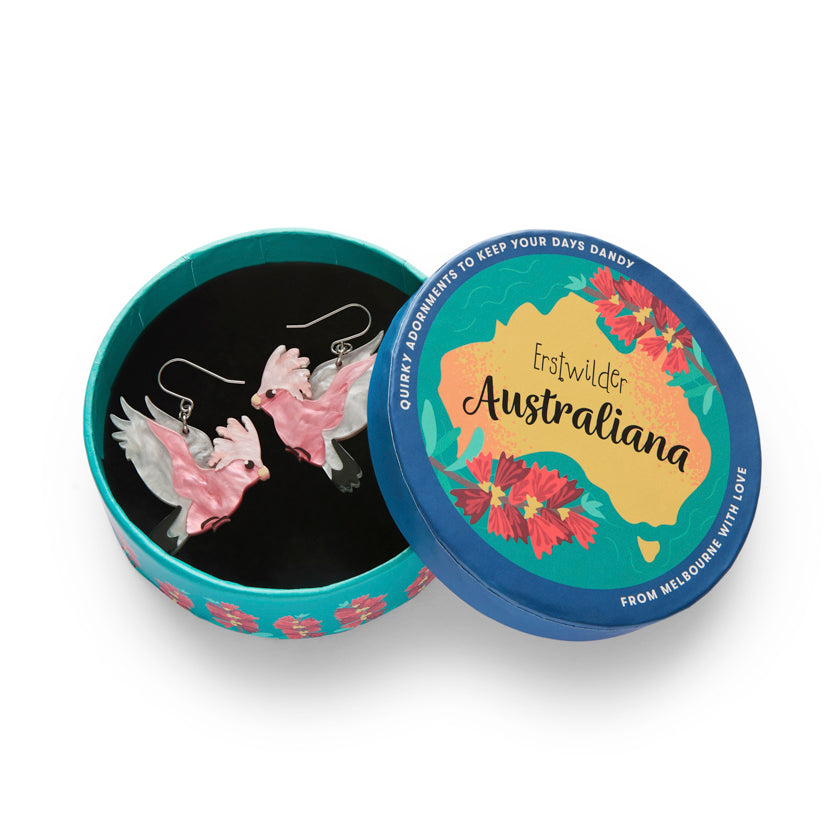 Gertie the Galah Drop Earrings