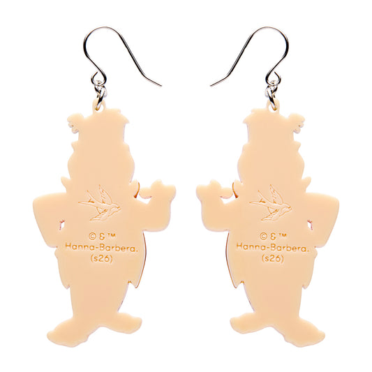 Fred Flintstone Drop Earrings