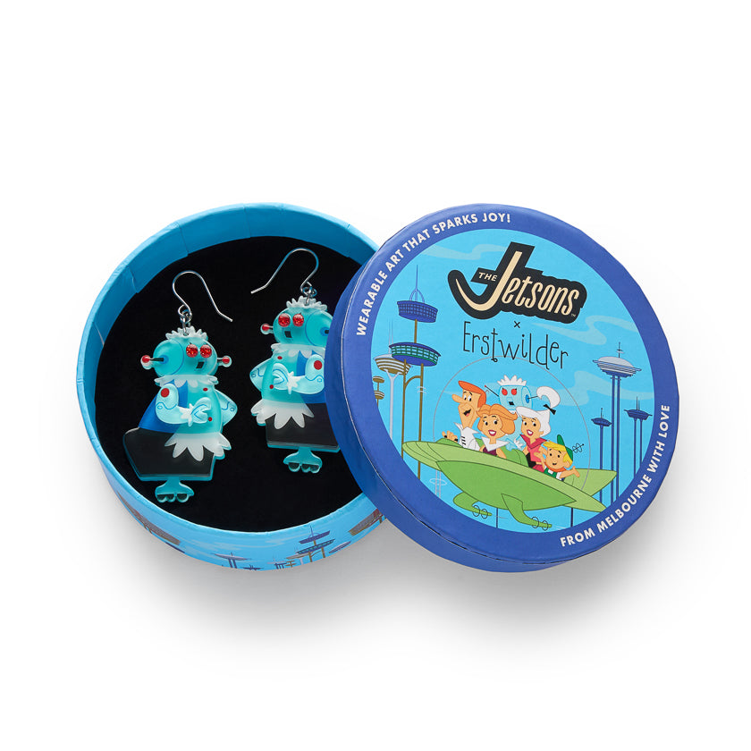 Rosie the Robot Drop Earrings