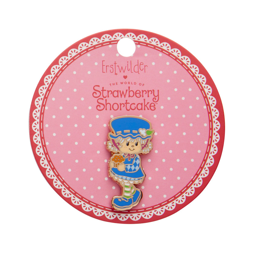 Blueberry Muffin Enamel Pin