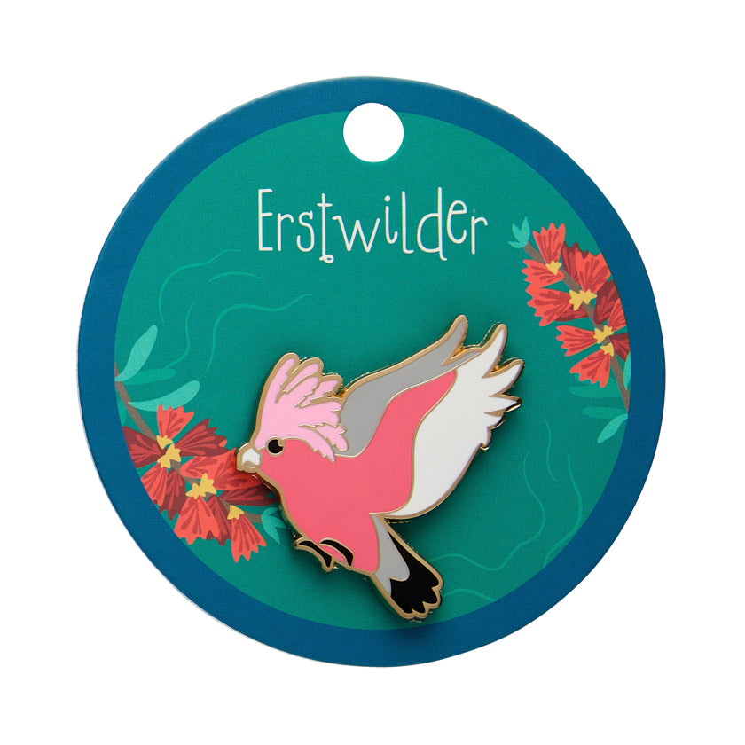 Gertie the Galah Enamel Pin