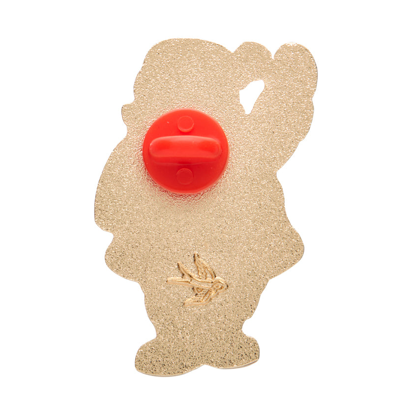 Santa's Surprise Enamel Pin