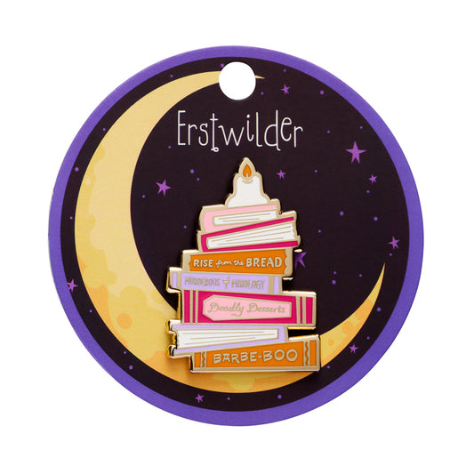 Midnight Library Enamel Pin