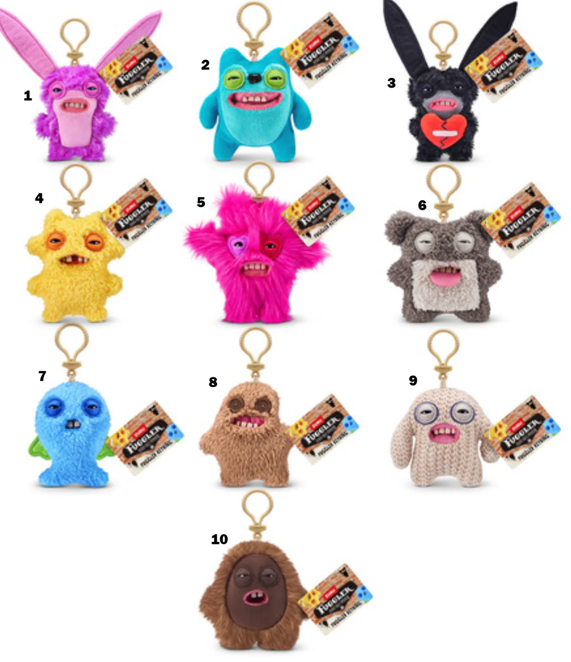 Fuggler ~ Keyrings Series 5