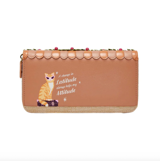 Vendula Voyage ~ Large Ziparound Wallet