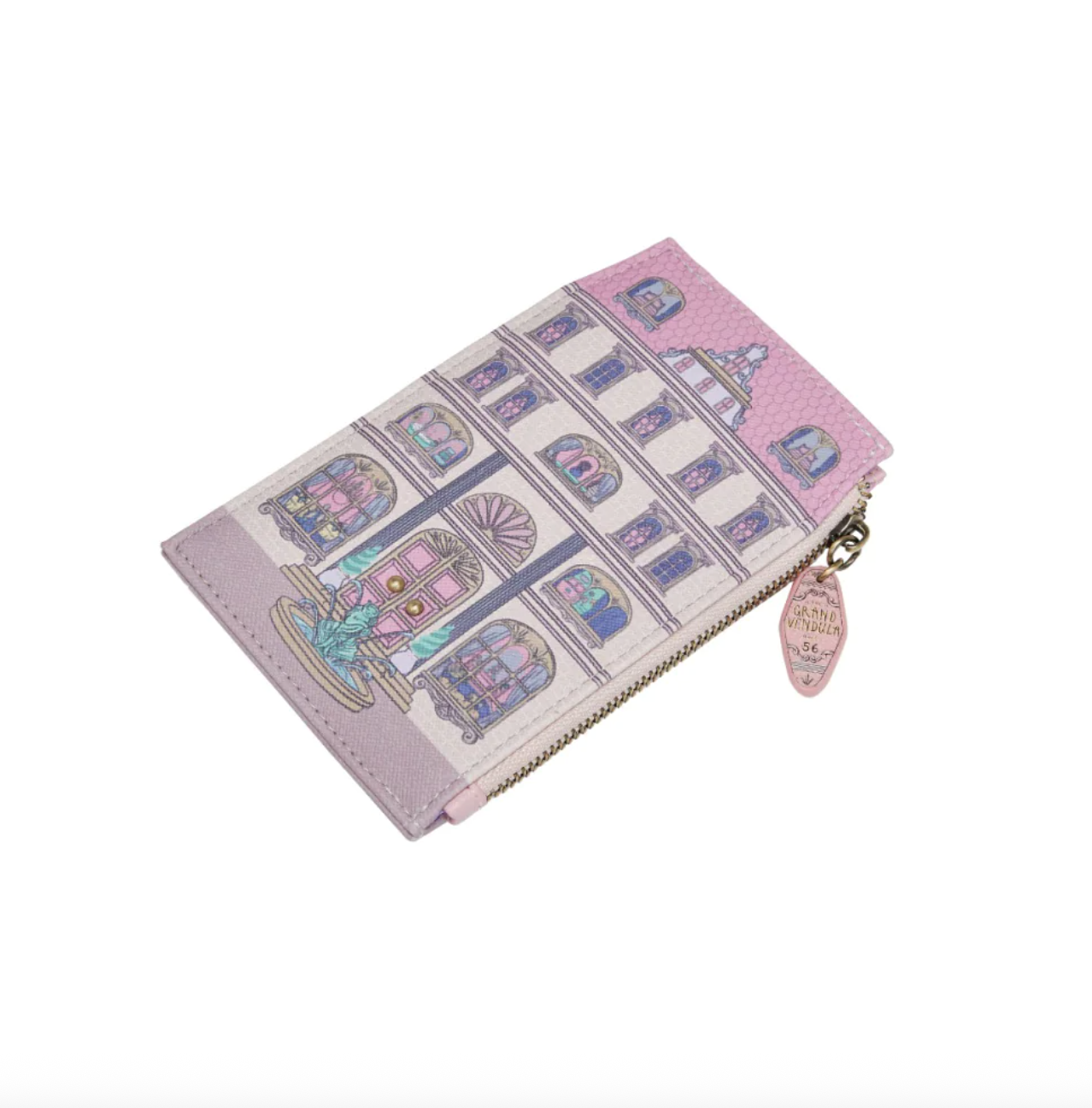 The Grand Vendula Hotel ~ Zipper Card Coin Purse