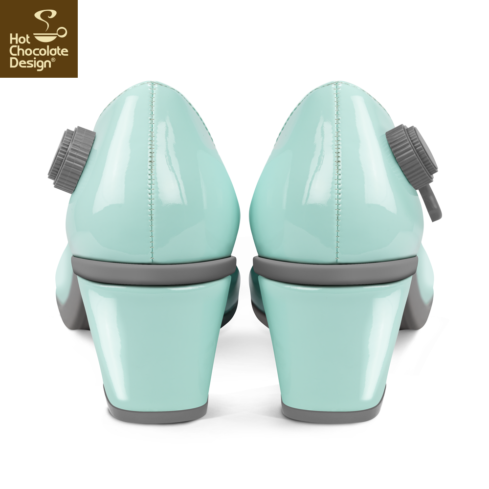 Chocolaticas® Typewriter Mid Heels