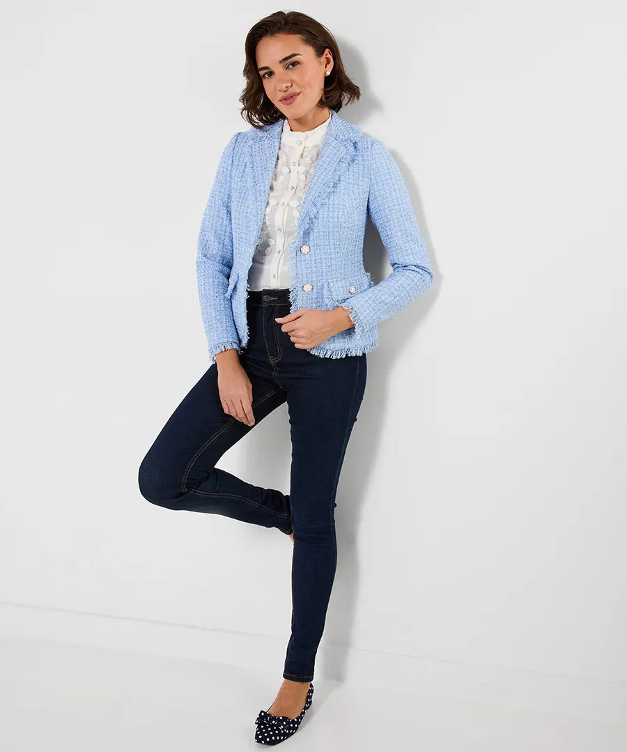 Let's Do Lunch Boucle Jacket