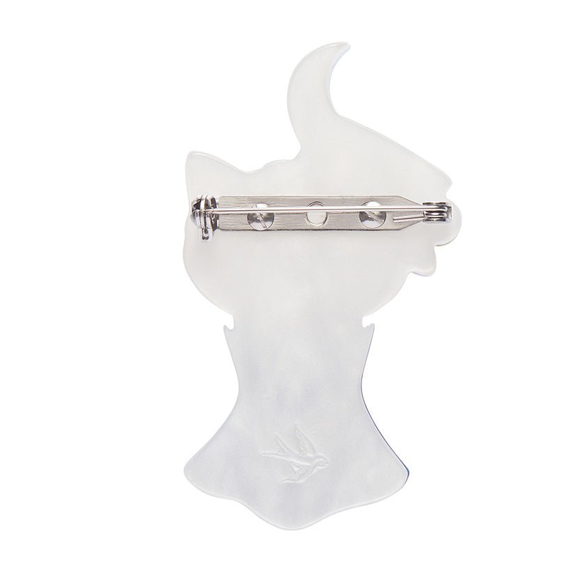 Cat In A Hat Brooch - Rockamilly-Jewellery-Vintage