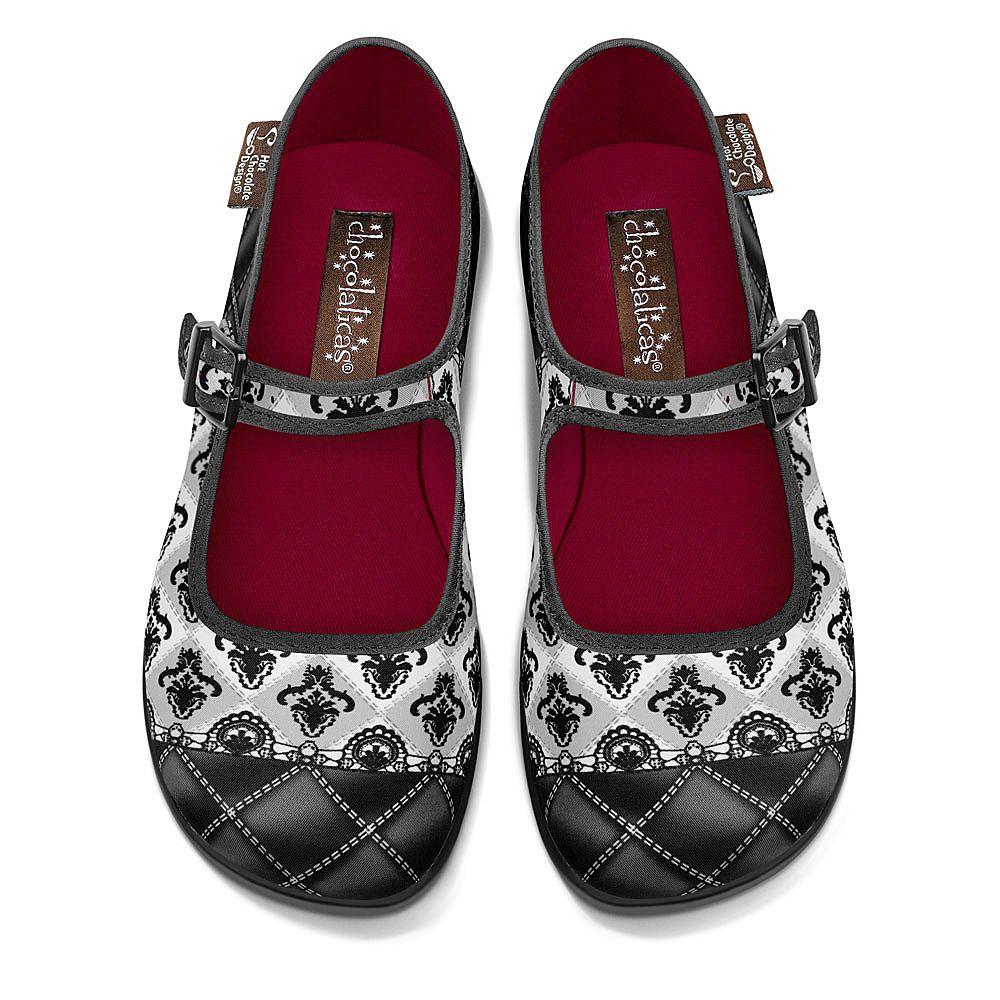 Chocolaticas Gothic Lolita Mary Jane Flats Rockamilly