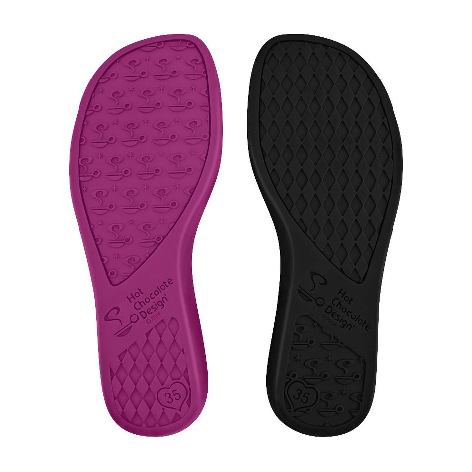 Chocolaticas® Hang In There Mary Jane Flats - Rockamilly - Shoes - Vintage