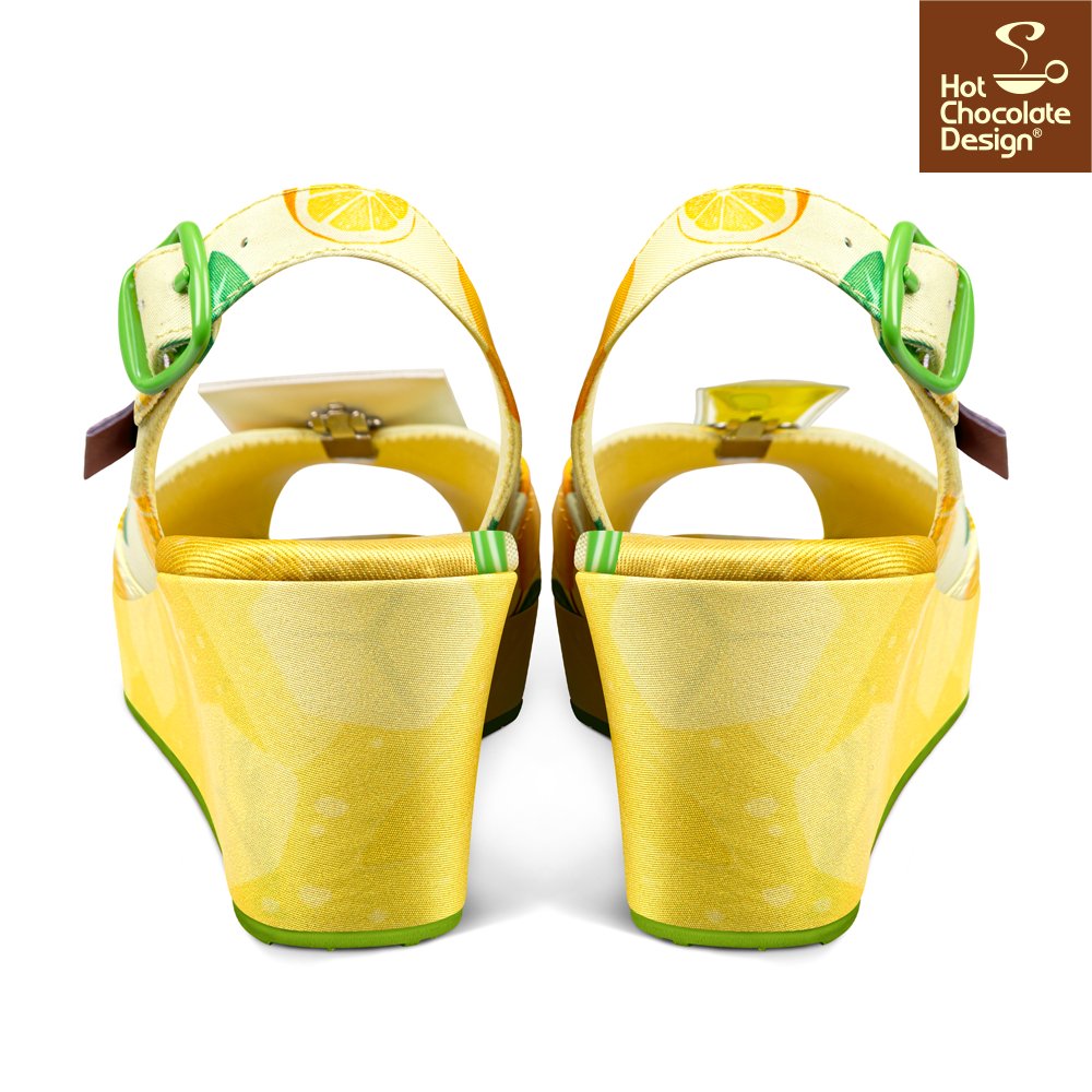 Chocolaticas® Lemonade Stand Sandals - Rockamilly-Shoes-Vintage