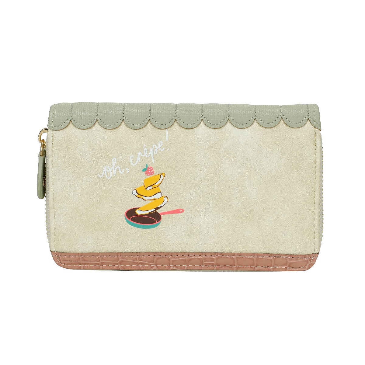 La Petite Creperie ~ Medium Ziparound Wallet