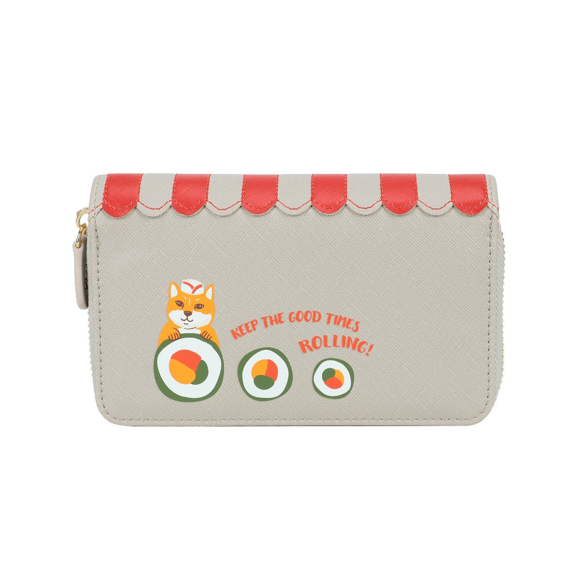 Vendula Sushi ~ Medium Zip Around Wallet