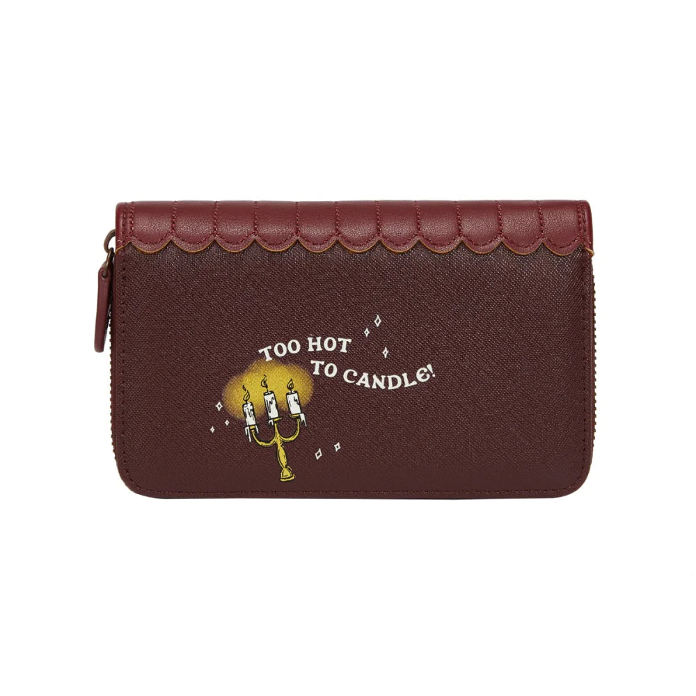 Mystic Wicks ~ Medium Zip Around Wallet