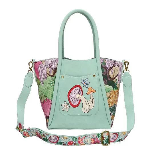 Fairy Village Blaire Tote - Rockamilly-Bags & Purses-Vintage