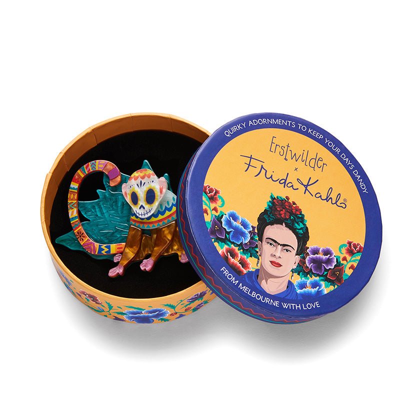 Frida's Monkey Brooch - Rockamilly-Jewellery-Vintage