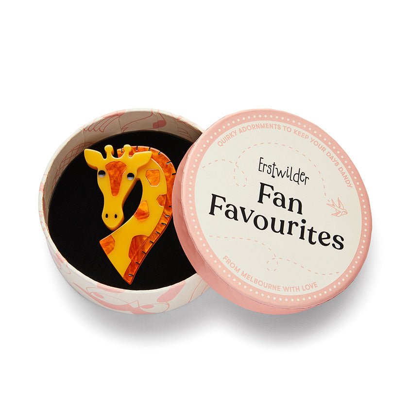 Gingerly Awaiting Gina Brooch - Rockamilly-Jewellery-Vintage