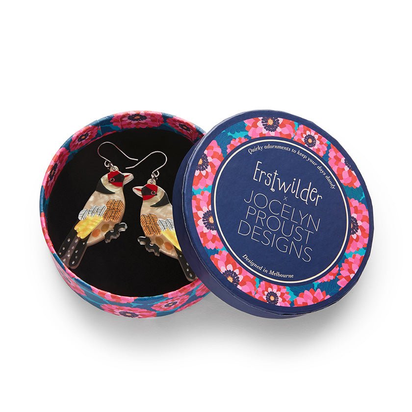 Go for Goldfinch Drop Earrings - Rockamilly - Jewellery - Vintage