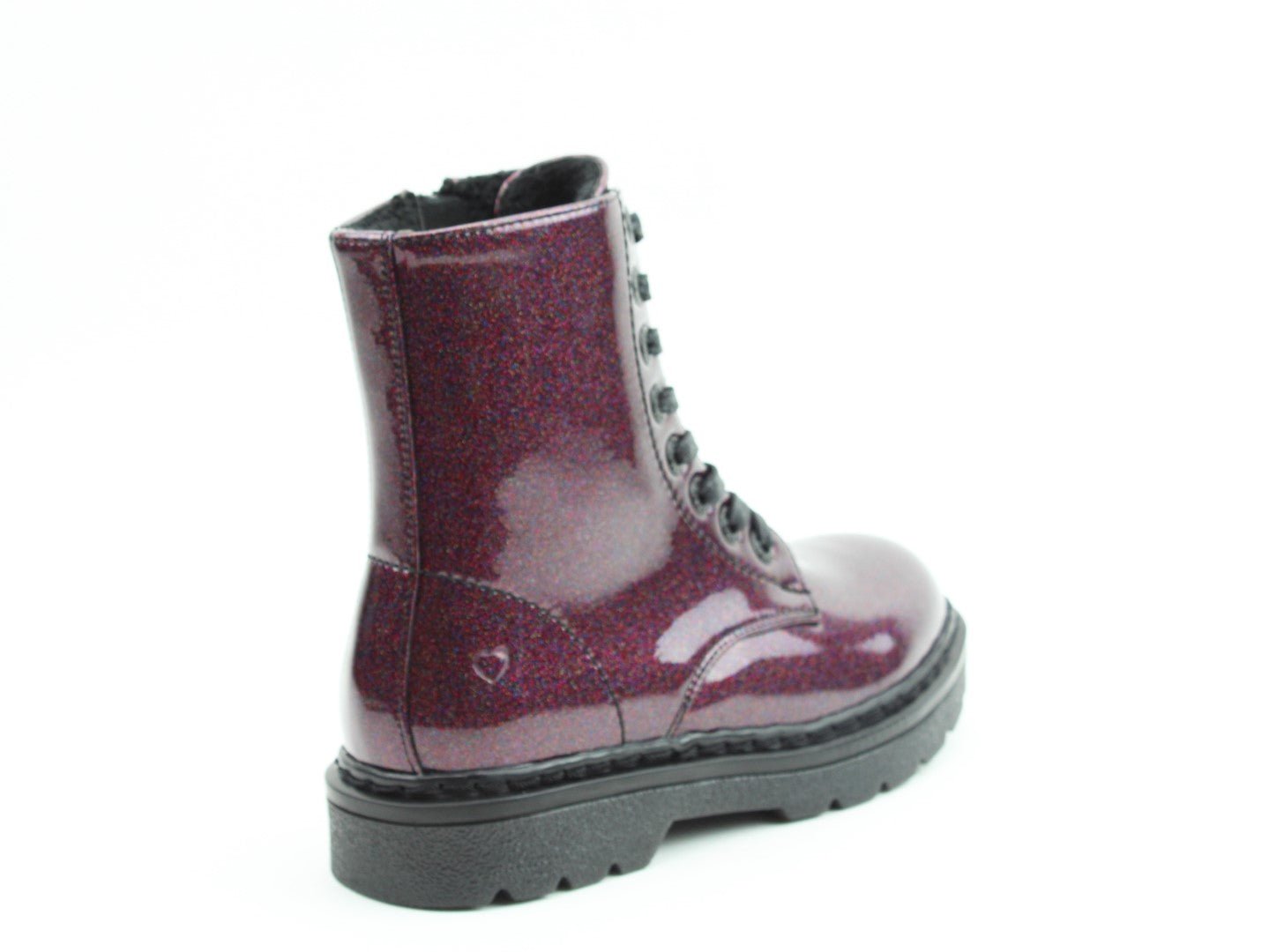 Justina2 Glitter Purple (Black Sole) - Rockamilly - Shoes - Vintage