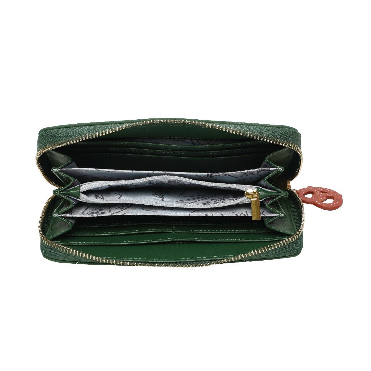 New York City Cats & Corgis - Large Ziparound Wallet - Rockamilly - Bags & Purses - Vintage