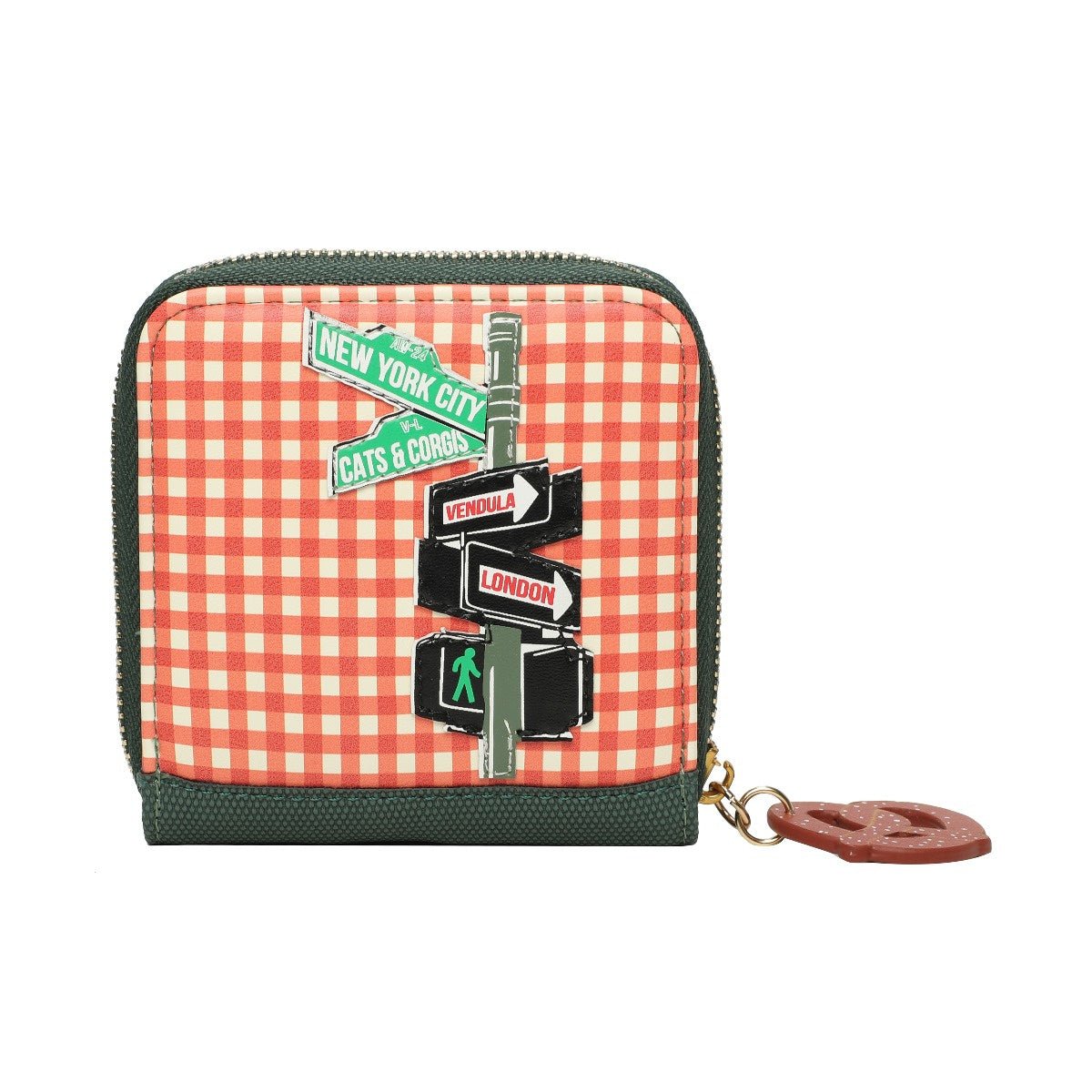 New York City Cats & Corgis - Square Wallet - Rockamilly - Bags & Purses - Vintage