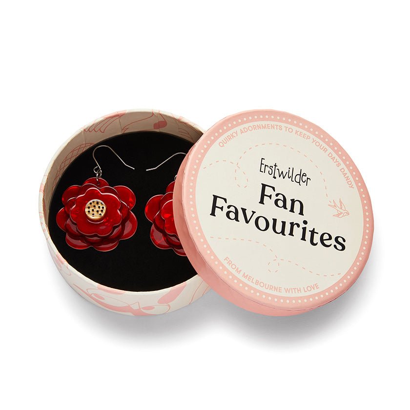 Rosalitas Garden Drop Earrings - Rockamilly-Jewellery-Vintage