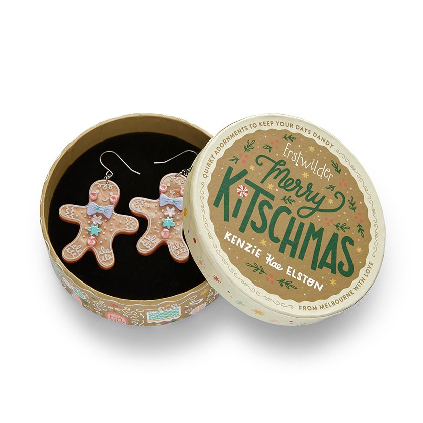 Santa's Snack Drop Earrings - Rockamilly - Jewellery - Vintage