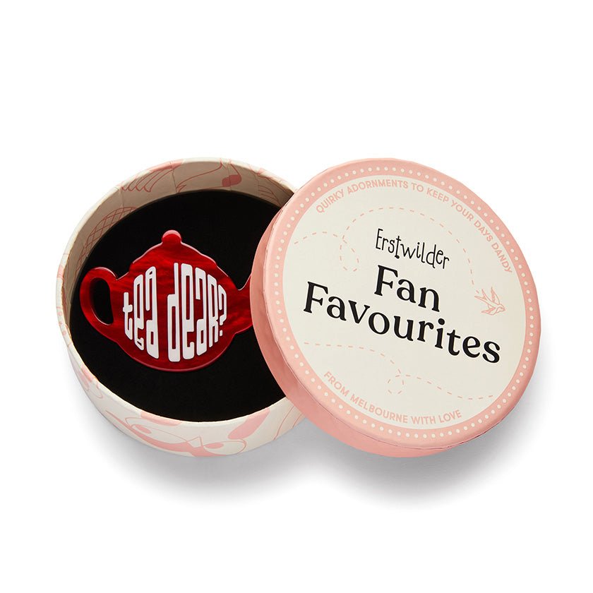 Tea Dear Brooch - Rockamilly-Jewellery-Vintage