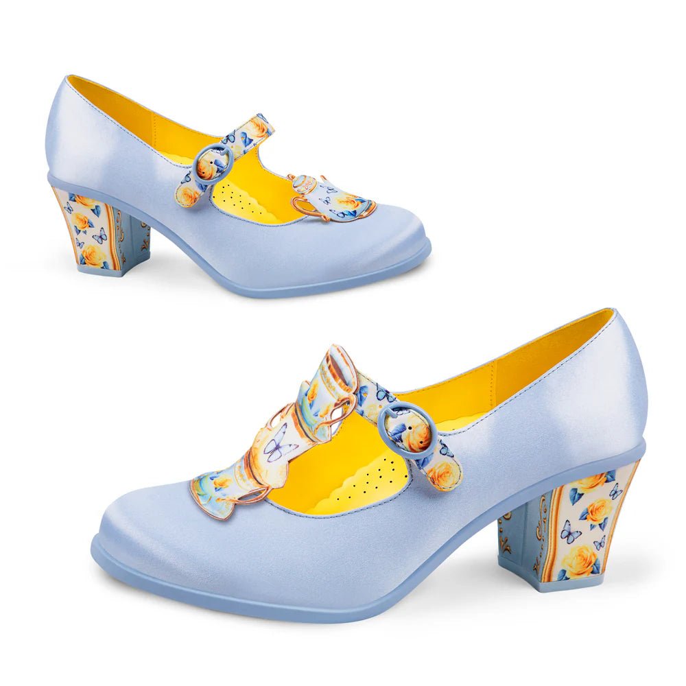 Tea Party ~ Mid Heels - Rockamilly - Shoes - Vintage