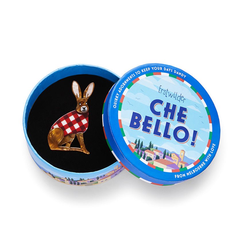 A Hare's Breadth Brooch - Rockamilly-Jewellery-Vintage