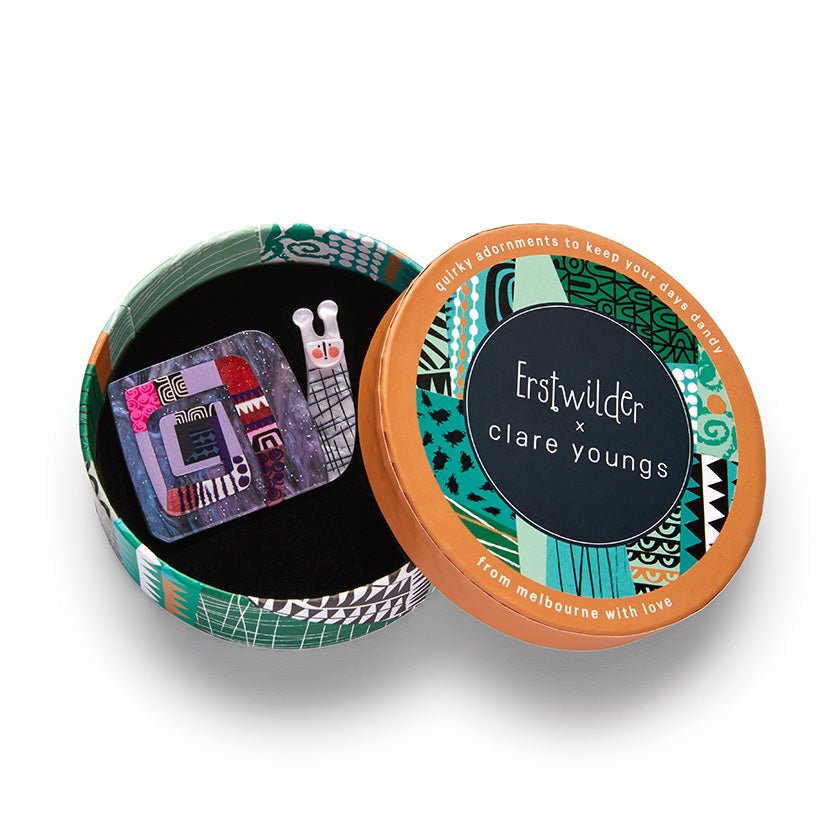 A Snail Named Whoosh Brooch - Rockamilly-Jewellery-Vintage